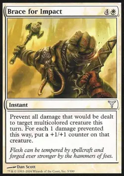 Brace for Impact - Light Play MTG Dissension - Image 1