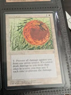 Circle of Protection: Green | MtG Magic Ice Age | English NM (G) - Image 1