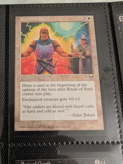 Ritual of Steel - Magic the Gathering MTG Mirage Single Card (G) - Image 1