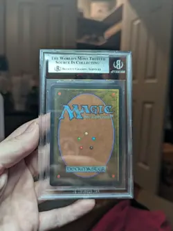 MTG Stasis Revised Edition Graded Mint BGS 9Q+ Vintage Magic - Image 2