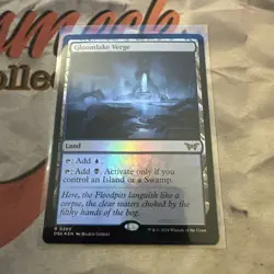 MTG Gloomlake Verge Duskmourn: House of Horror Foil #0260 - Image 1