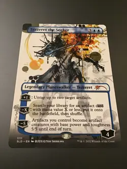 MTG Secret Lair #1111 Borderless Tezzeret the Seeker - Image 1