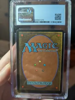 Stasis MTG Magic the Gathering 1994 Revised Edition CGC 9 Mint Blue Label Slab - Image 2