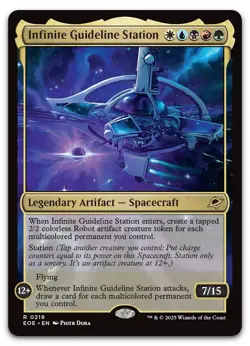 Infinite Guideline Station #219 (NM) Edge of Eternities EOE Magic MTG - Image 1