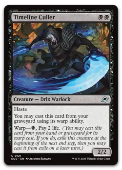 Timeline Culler #121 (NM) Edge of Eternities EOE Magic MTG - Image 1