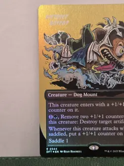 MTG | District Mascot (Borderless) [Aetherdrift] Foil Near Mint - Image 3