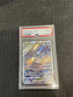 2023 POKEMON SWORD AND SHIELD CROWN ZENITH GG40 FULL ART/GLACEON VSTAR PSA 9 - Image 4