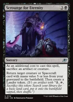 Scrounge for Eternity EOE NM MTG - Image 1