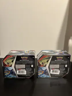 LOT Of 2 - Pokemon TCG Tyranitar V And Empoleon V Strikers Tins 2021 - Image 3