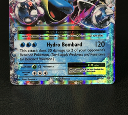 Pokemon TCG Card Mega Blastoise EX - XY Evolutions 22/108 Ultra Holo Rare N-3 - Image 4
