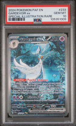 2024 POKEMON PAF EN-PALDEAN FATES 233 GARDEVOIR EX SIR PSA 10 - Image 1