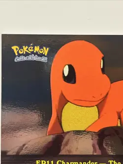2000 Topps Pokemon TV #EP11 Charmander - The Stray Pokemon Silver Foil - Image 2