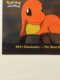 2000 Topps Pokemon TV #EP11 Charmander - The Stray Pokemon Silver Foil - Image 5