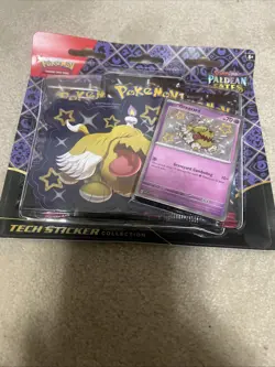 Pokemon TCG Scarlet and Violet Paldean Fates Tech Sticker Collection - Image 1