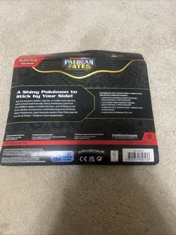 Pokemon TCG Scarlet and Violet Paldean Fates Tech Sticker Collection - Image 2