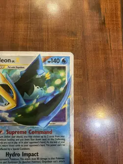 Pokemon Empoleon LV.X DP11 Diamond & Pearl Black Star Promo Holo MP/HP - Image 4