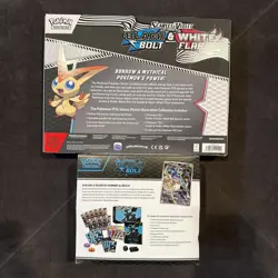 Pokemon TCG Black Bolt Elite Trainer Box ETB + Victini Collection - Image 5