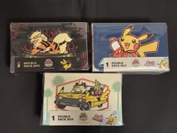 Pokemon World Championships 2025 Anaheim All 3 Double Deck Box Set Bundle Sealed - Image 1
