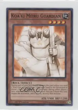 Koa'ki Meiru Guardian 1st Ed. YuGiOh Battle Pack 3: Monster League #BP03-EN056 - Image 1