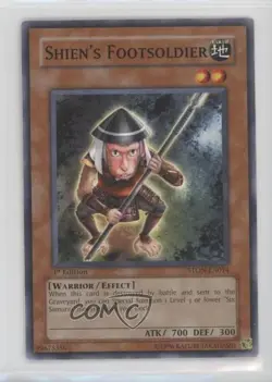 Shien's Footsoldier 1st Ed. YuGiOh Strike of the Neos #STON-EN014 2007 - Image 1