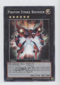 Photon Strike Bounzer Star Foil 1st Ed. YuGiOh Star Pack 2014 #SP14-EN024 - Image 1