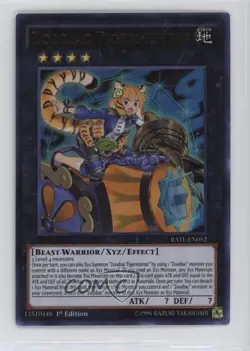 Zoodiac Tigermortar Ultra Rare 1st Ed. YuGiOh Raging Tempest #RATE-EN052 - Image 1