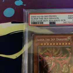 PSA 9 Mint 2003 Slifer The Sky Dragon GBI-001 Secret Rare Promo YuGiOh English - Image 3