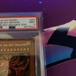 PSA 9 Mint 2003 Slifer The Sky Dragon GBI-001 Secret Rare Promo YuGiOh English - Image 4