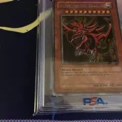 PSA 9 Mint 2003 Slifer The Sky Dragon GBI-001 Secret Rare Promo YuGiOh English - Image 5