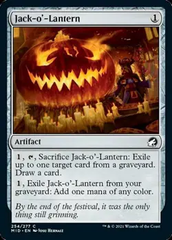 Jack-o'-Lantern - Near Mint MTG Innistrad: Midnight Hunt - Image 1