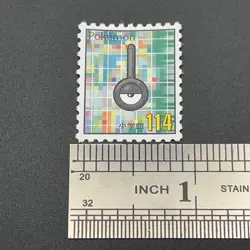 Unown Pokemon Stamp Card Shogakukan Nintendo Japanese TCG Vintage S113-30 - Image 2