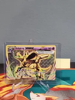 Nidoking BREAK 46/108 XY Evolutions Pokemon Card MP - Image 3