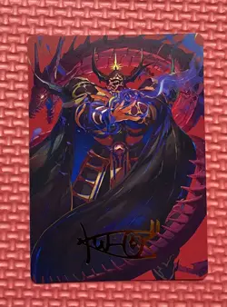 Golbez, Crystal Collector Art Card Gold-Stamped Signature Final Fantasy NM MTG - Image 1