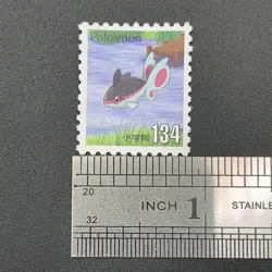 Finneon Pokemon Stamp Card Shogakukan Nintendo Japanese TCG Vintage S113-28 - Image 2