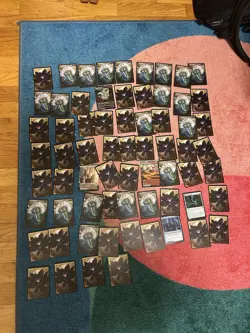 Magic The Gathering 67 Card Lot Custom Art MTG Rhystic Study *Read* - Image 3
