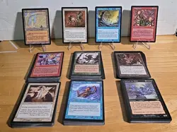 Near Mint /NM!!! NEMESIS Complete Set!! PARALLAX WAVE / TIDE Mtg 143/143 Cards - Image 1