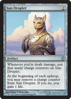 Sun Droplet - Light Play MTG Commander 2013 Edition - Image 1
