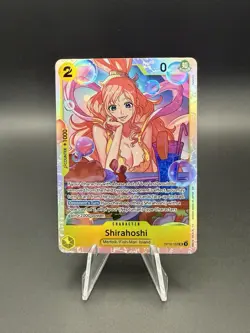 Shirahoshi OP12-102 SR Legacy of the Master ONE PIECE Card English - Image 1