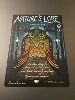 MTG Secret Lair #189 Nature's Lore (Poster) NM - Image 1