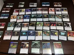 MTG XL Duskmourn Set Themed Lot Magic The Gathering Cards + Bonuses - Image 1