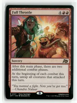 Full Throttle 0127 Aetherdrift DFT MTG Magic - Image 1