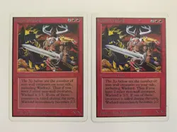 MTG | 2x Keldon Warlord | Unlimited Edition | Magic The Gathering | *Kult - Image 5