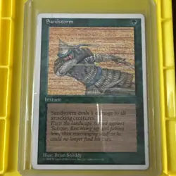 Sandstorm - 4th Edition Core Set - Magic the Gathering MTG Nice! - Image 1
