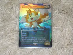 Magic The Gathering Secret Lair Sonic Friends & Foe Foil Super State MTG - Image 1