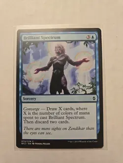 Brilliant Spectrum - Battle for Zendikar - LP - MTG Magic - Common - Sorcery - Image 1