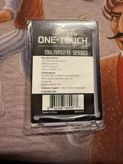 MTG FINAL FANTASY VII SEPHIROTH Ultra Pro One-Touch Edge Square Enix NEW SEALED - Image 2
