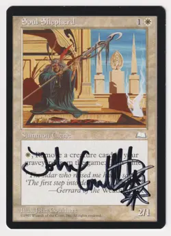 Signed Soul Shepherd Proof LP Weatherlight Artist John Coulthart MTG Magic AP! - Image 1