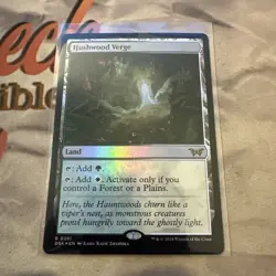 MTG Hushwood Verge Duskmourn: House of Horror Foil #0261 - Image 1