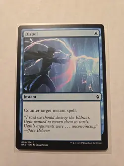 Dispel - Battle For Zendikar - LP - MTG Magic - Common - Instant - Image 1