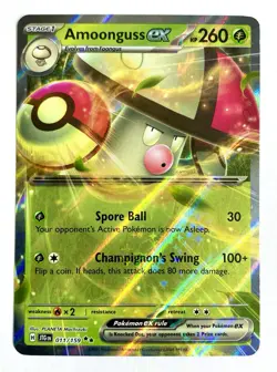 Amoonguss ex - 011/159 - Pokemon TCG Journey Together (2025) - NM - HOLO - Image 1